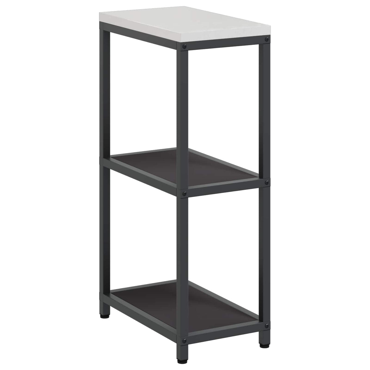vidaXL Kitchen Shelving Unit HATTEM Black 30 x 50 x 92 cm Steel 2