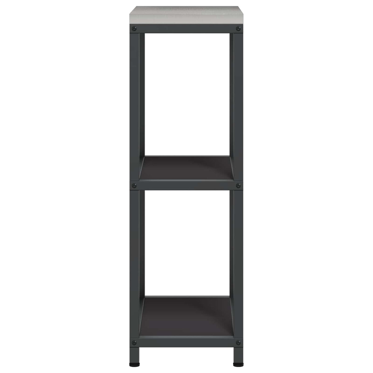 vidaXL Kitchen Shelving Unit HATTEM Black 30 x 50 x 92 cm Steel 6