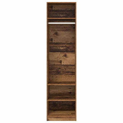 vidaXL Wardrobe Old Wood 50 x 50 x 200 cm Engineered Wood 5