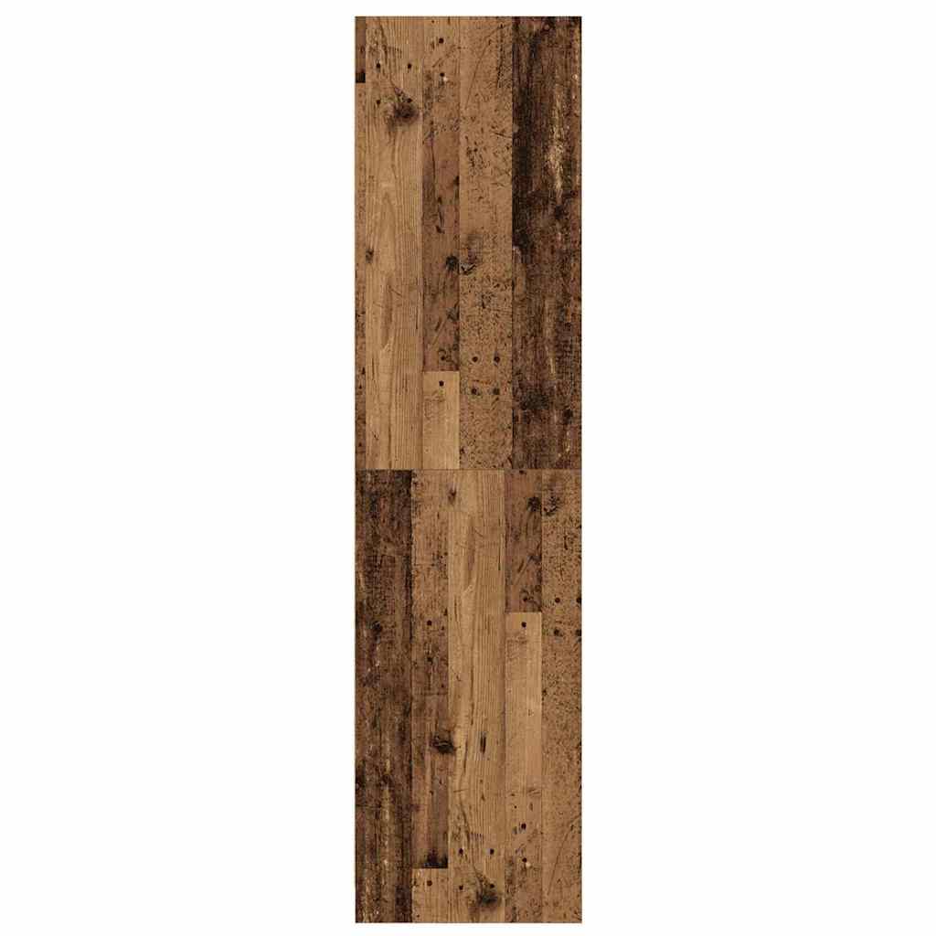 vidaXL Wardrobe Old Wood 50 x 50 x 200 cm Engineered Wood 6