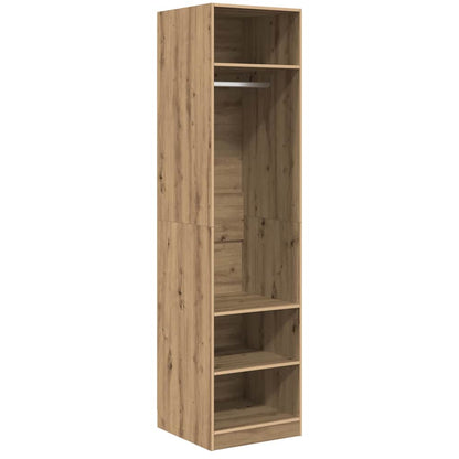 vidaXL Wardrobe Artisan Oak 50 x 50 x 200 cm Engineered Wood 2