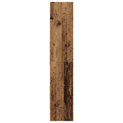 vidaXL Book Cabinet 5-Tier 60 x 35 x 180 cm Engineered Wood Old Wood 6