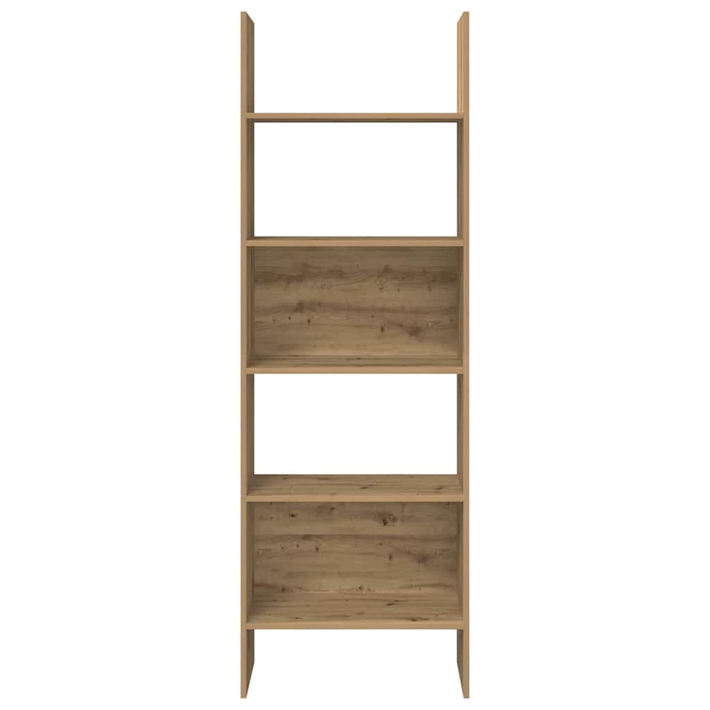 vidaXL Book Cabinet 5-Tier 60 x 35 x 180 cm Engineered Wood 5