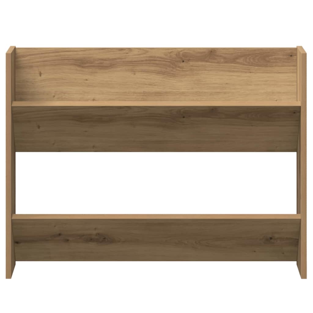 vidaXL Shoe Cabinet 2 pcs 81 x 18 x 60 cm Engineered Wood Artisan Oak 6