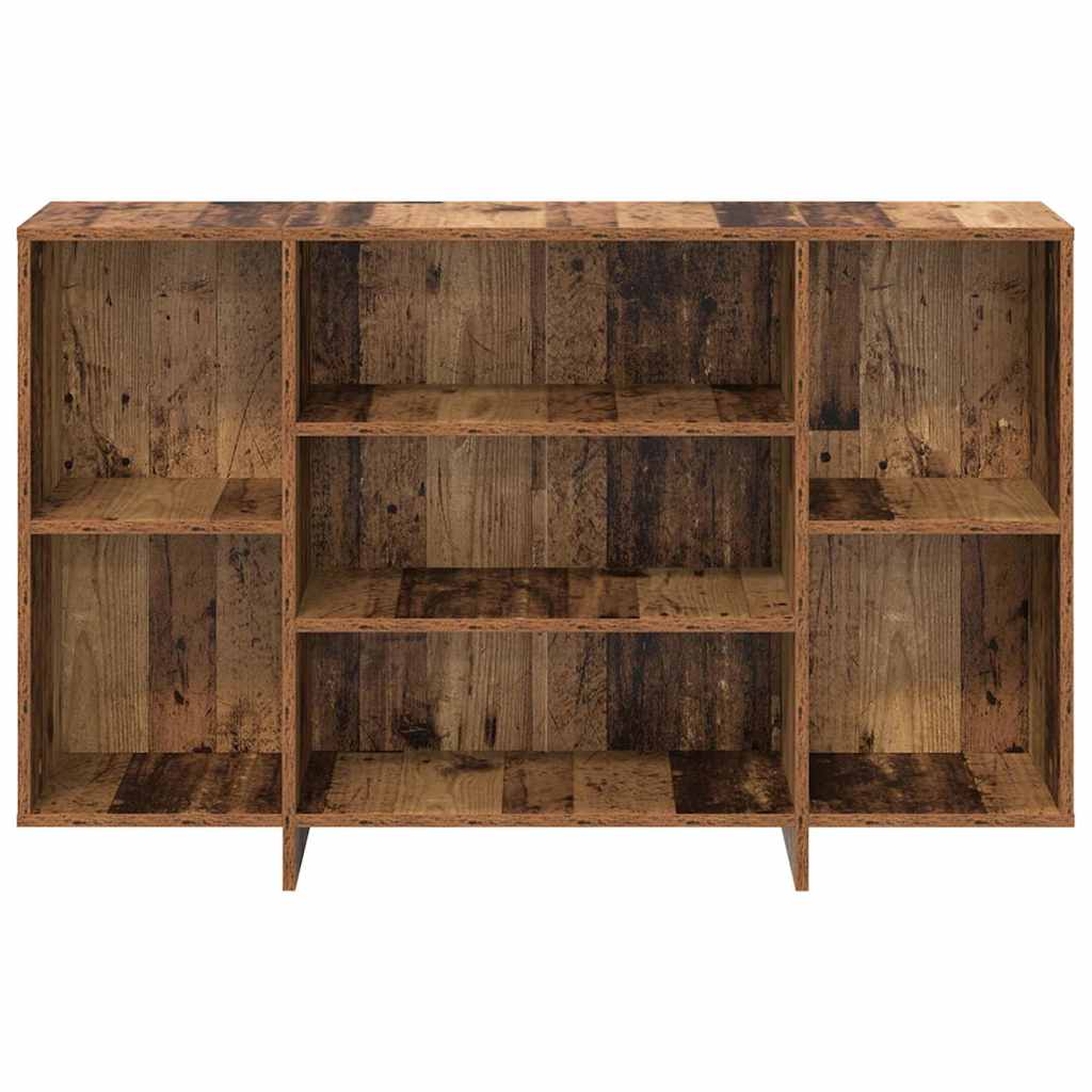 vidaXL Sideboard Old Wood 120 x 30 x 75 cm Engineered Wood 5