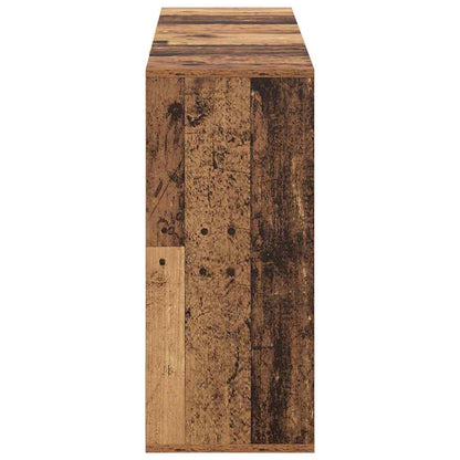 vidaXL Sideboard Old Wood 120 x 30 x 75 cm Engineered Wood 6