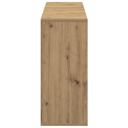 vidaXL Sideboard Artisan Oak 120 x 30 x 75 cm Engineered Wood 6