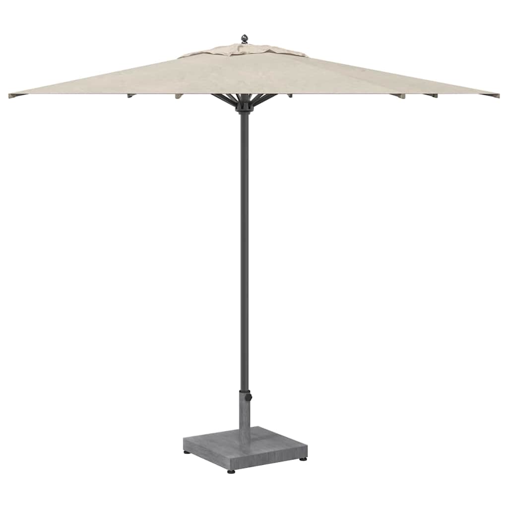 vidaXL Parasol Base Dark Grey Wood look 45 x 45 x 31.5 cm 3