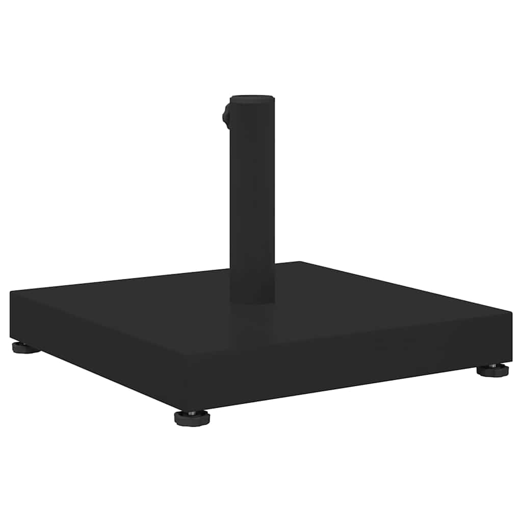 vidaXL Parasol Base Black 45 x 45 x 31.5 cm 6