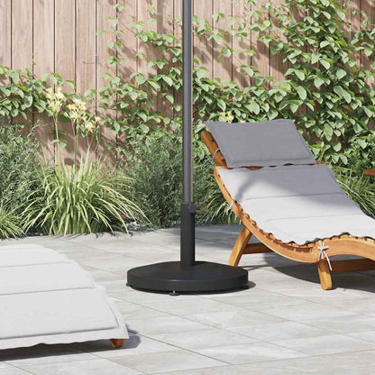 vidaXL Parasol Base 24.6 kg Black Round 1