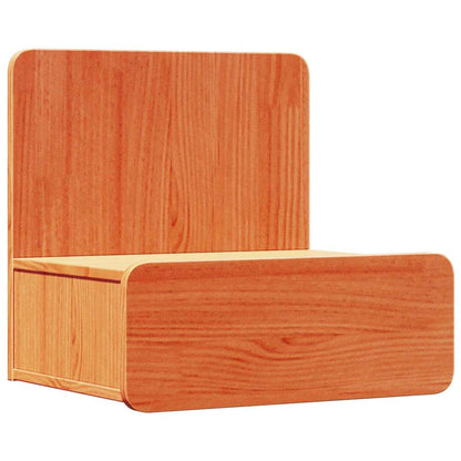 Bedside Table 44 x 32.5 x 40 cm Solid pine wood Wax brown