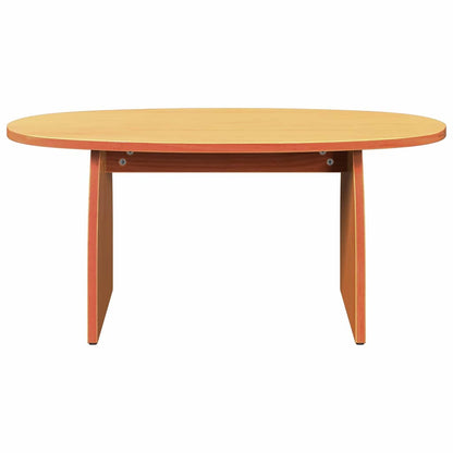 vidaXL Coffee Table Wax Brown 80 x 40 x 35 cm Solid Pine Wood 6