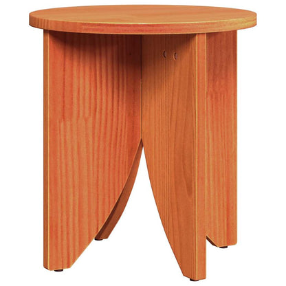 vidaXL Coffee Table 2 pcs Wax Brown 41.5 x 41.5 x 44 cm 5