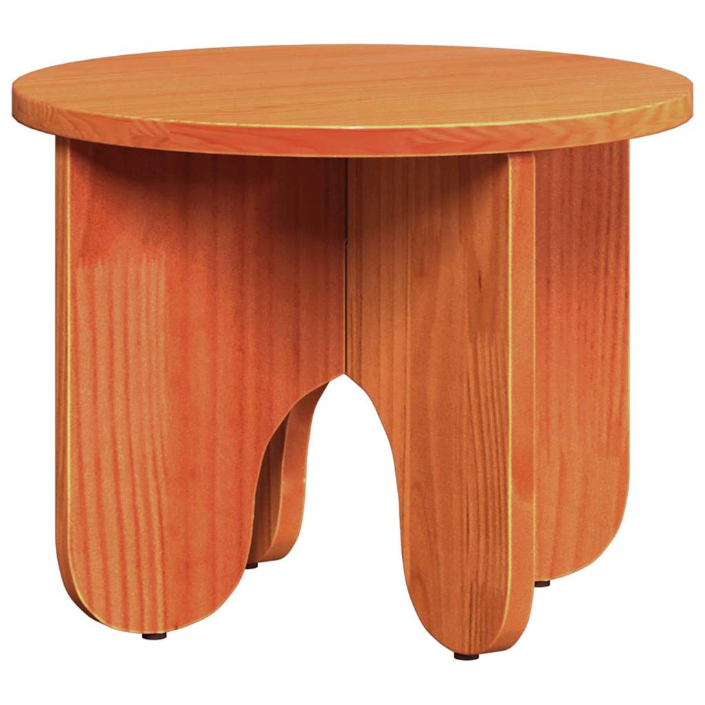 vidaXL Coffee Table 2 pcs Wax Brown 39.5 x 39.5 x 30 cm 6