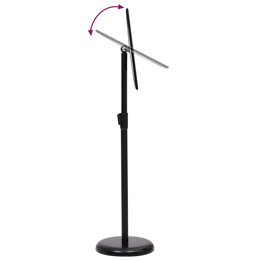 vidaXL Poster Stands 2 pcs Black 32.7 x 24 x 108 cm Aluminium 6