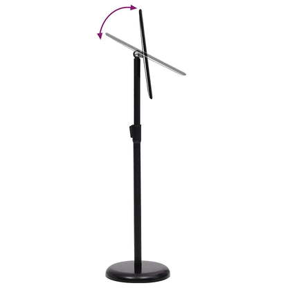 vidaXL Poster Stands 2 pcs Black 32.7 x 24 x 108 cm Aluminium 6