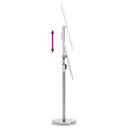 vidaXL Poster Stands 2 pcs Silver 32.7 x 24 x 108 cm Aluminium 4