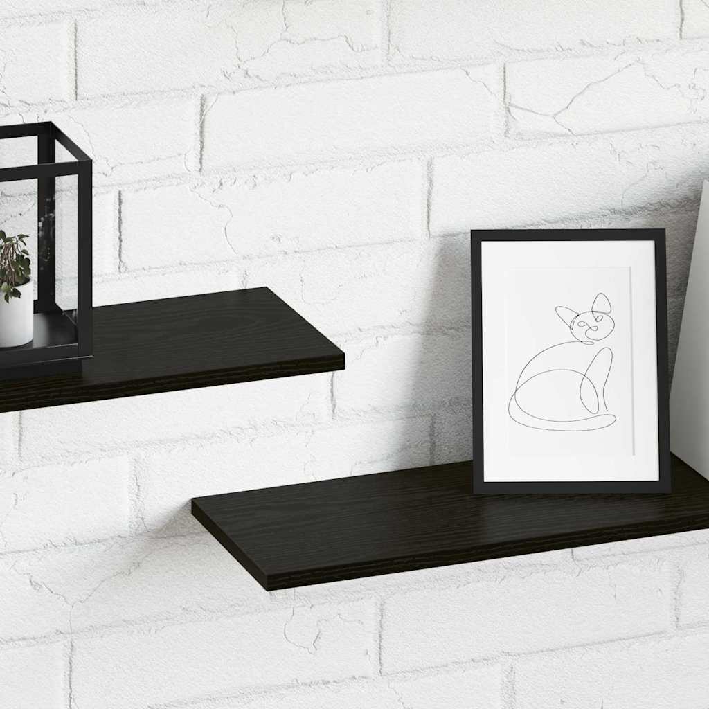 vidaXL Bookshelf Board 3-Tier 4 pcs 100 x 20 x 1.5 cm Engineered Wood 4