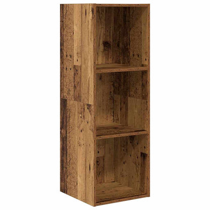 vidaXL TV Cabinet Set 37 x 37 x 107 cm Old Wood Engineered Wood 2