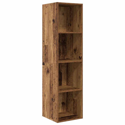 vidaXL TV Cabinet Set 37 x 37 x 142.5 cm Old Wood Engineered Wood 2