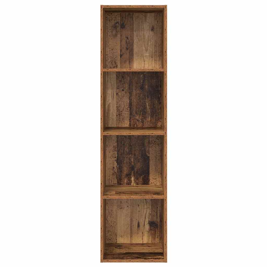 vidaXL TV Cabinet Set 37 x 37 x 142.5 cm Old Wood Engineered Wood 6
