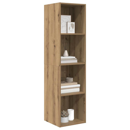 vidaXL TV Cabinet Set 37 x 37 x 142.5 cm Artisan Oak Engineered Wood 3