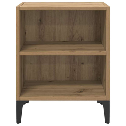 vidaXL Bedside Cabinet 2 pcs Artisan Oak 40 x 30 x 50 cm 6