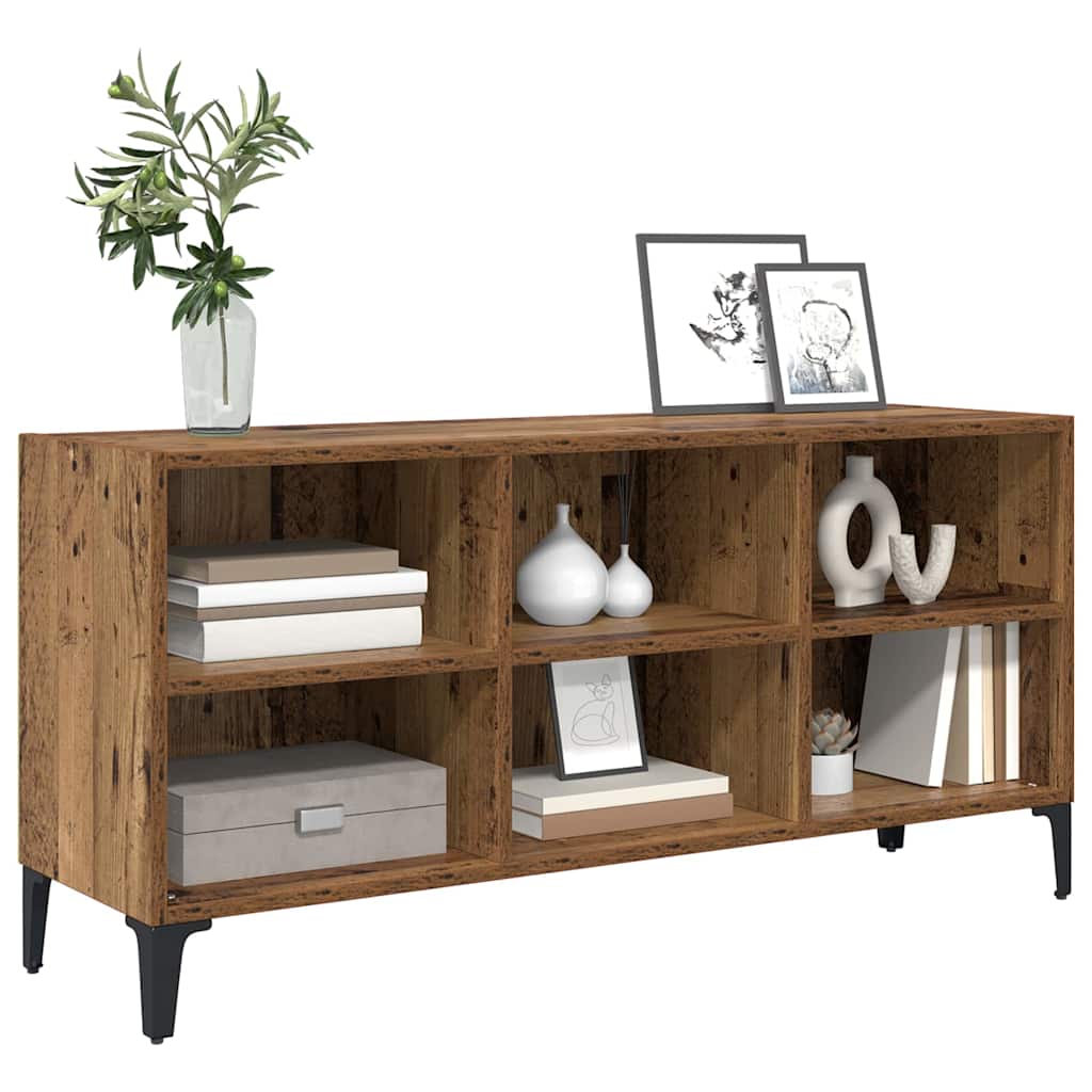vidaXL TV Cabinet Set Brown 103.5 x 30 x 50 cm Engineered Wood 3