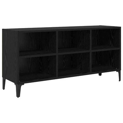 vidaXL TV Cabinet Set Black 103.5 x 30 x 50 cm Engineered Wood 2