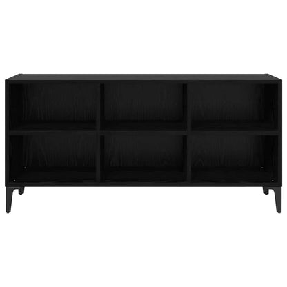 vidaXL TV Cabinet Set Black 103.5 x 30 x 50 cm Engineered Wood 5