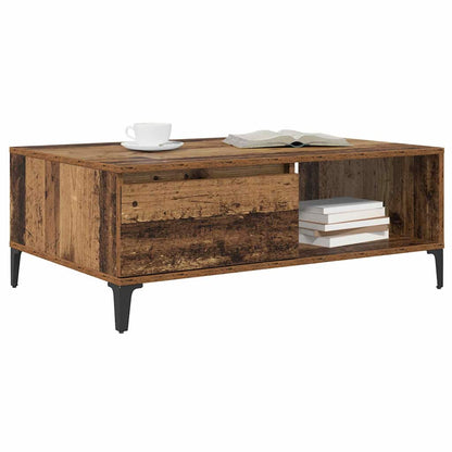 vidaXL Coffee Table Old wood 90 x 60 x 35 cm Engineered Wood 3