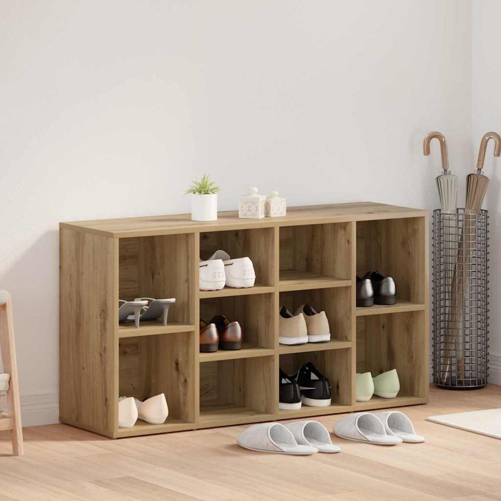 vidaXL Shoe Bench 103x30x55 cm Engineered Wood