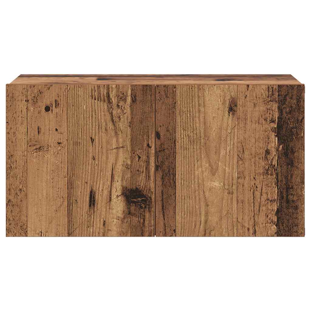 vidaXL TV Cabinet Set 2 pcs Multicolour Engineered Wood 6