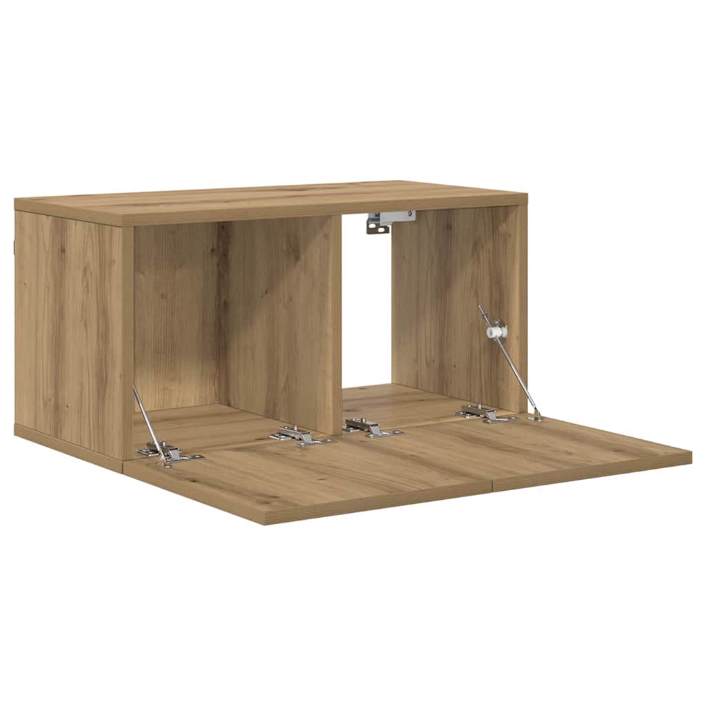 vidaXL TV Cabinet Set 2 pcs Brown Engineered Wood 5