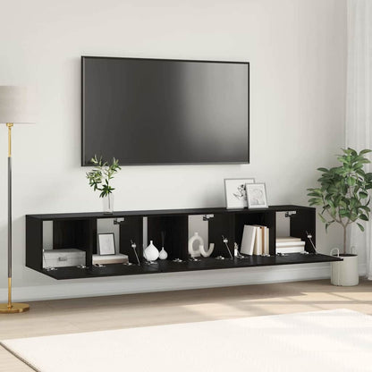 vidaXL Hanging TV Cabinet Set 60x30x30 cm 3 pcs