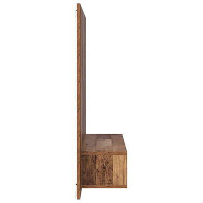 vidaXL TV Cabinet Set 120 x 23.5 x 90 cm Old Wood Engineered Wood 6