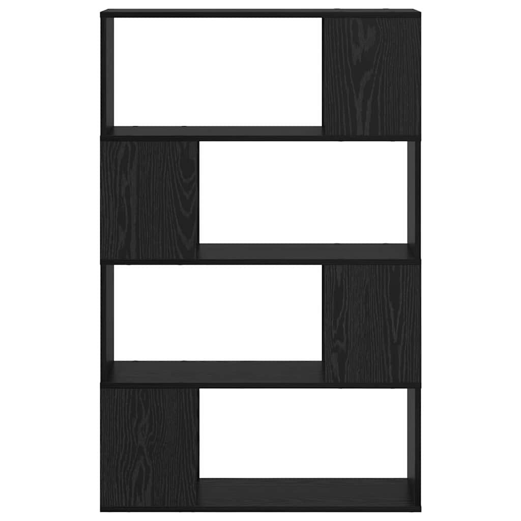 vidaXL TV Cabinet Set 80 x 24 x 125 cm Black Engineered Wood 5