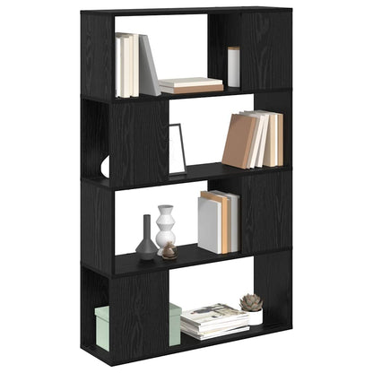 vidaXL TV Cabinet Set 80 x 24 x 125 cm Black Engineered Wood 3