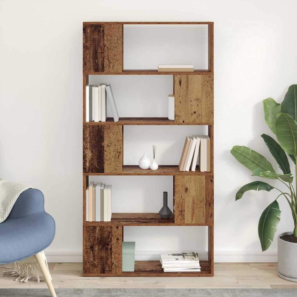 vidaXL TV Cabinet Set 80 x 24 x 156 cm Brown Engineered Wood 1
