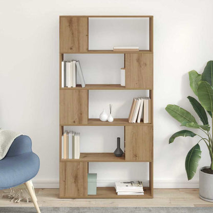 vidaXL TV Cabinet Set 80 x 24 x 156 cm Brown Engineered Wood 1