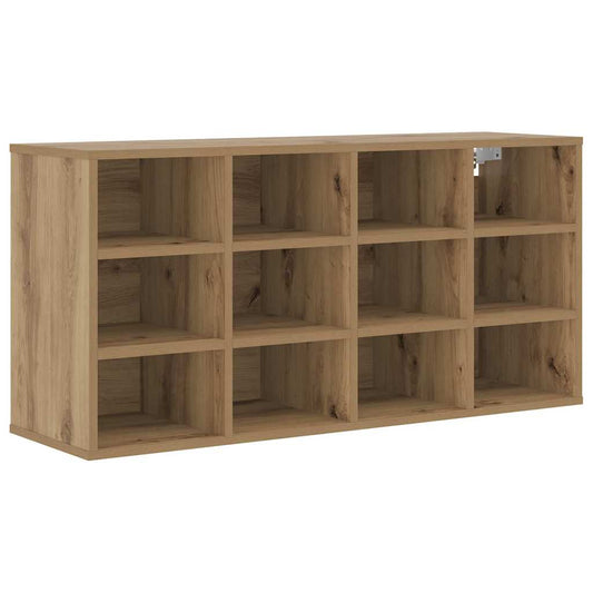 Shoe Cabinet Engineered Wood 1 Width 103 cm Artisan oak