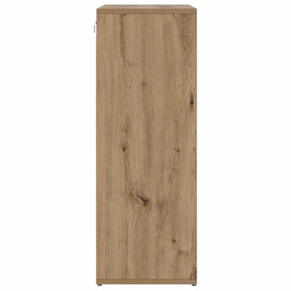 vidaXL Shoe Cabinet 77.5 x 30 x 83.5 cm Engineered Wood Artisan Oak 6