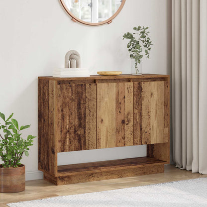 vidaXL Sideboard Old Wood 97 x 29 x 75 cm Engineered Wood 1