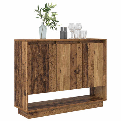 vidaXL Sideboard Old Wood 97 x 29 x 75 cm Engineered Wood 3