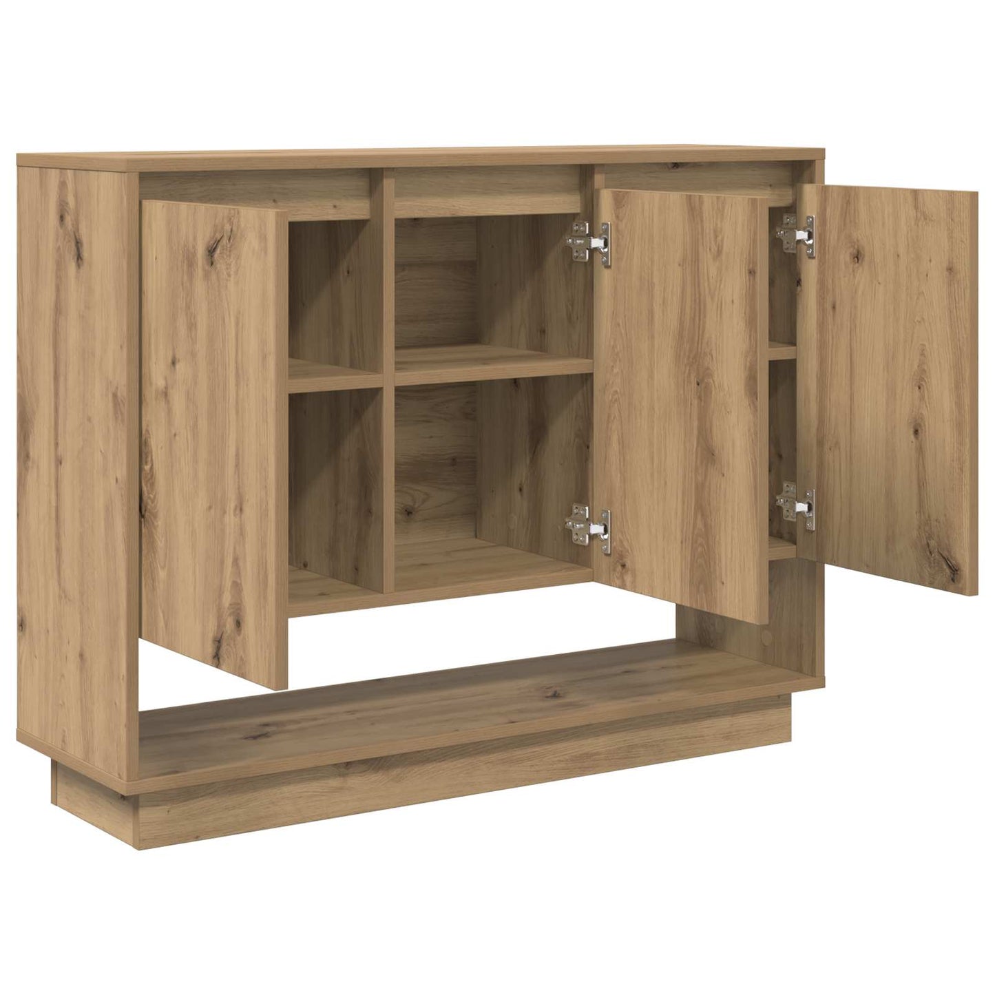 vidaXL Sideboard Artisan Oak 97 x 29 x 75 cm Engineered Wood 5