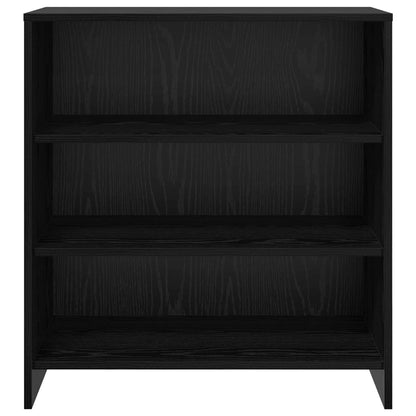 vidaXL Sideboard Black 70 x 41 x 75 cm Engineered Wood 5