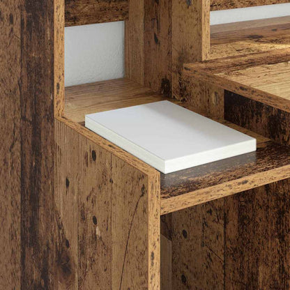 vidaXL Desk Old Wood 97 x 45 x 90 cm Engineered Wood 5