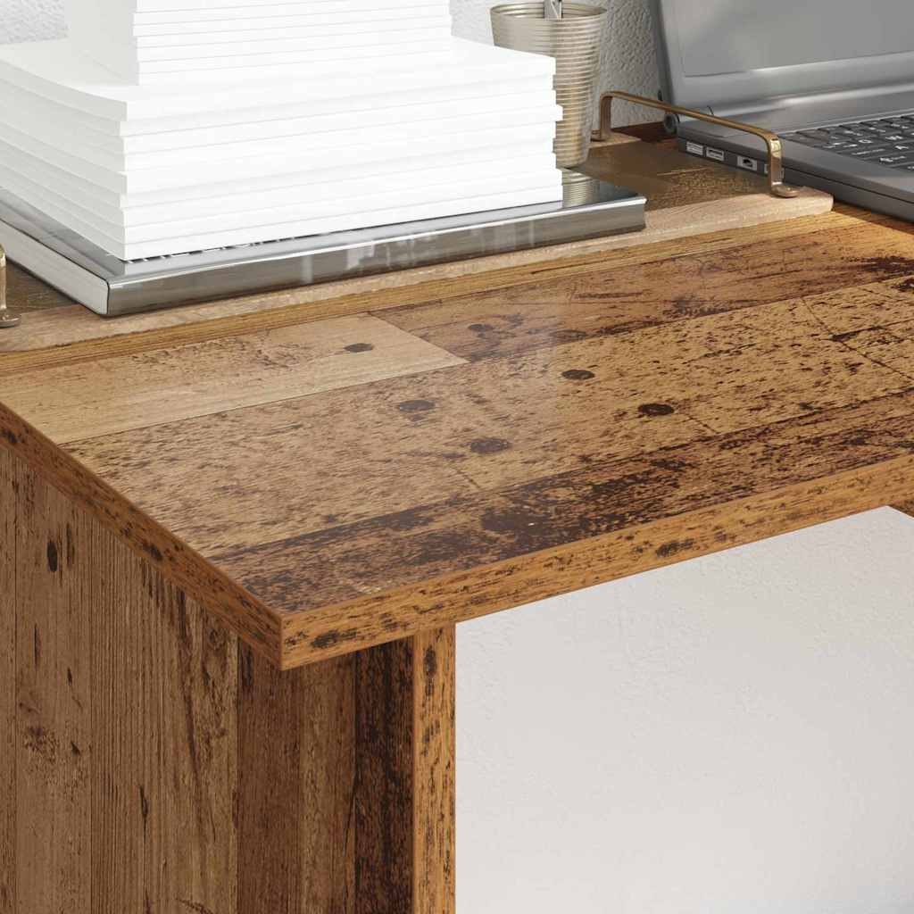 vidaXL Desk Old Wood 100 x 50 x 76 cm Engineered Wood 4