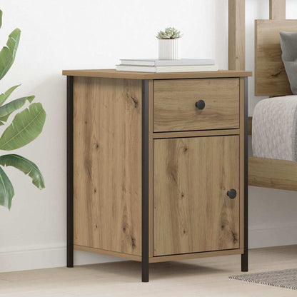 vidaXL Bedside Cabinet Artisan Oak 40 x 42 x 60 cm Engineered Wood 1