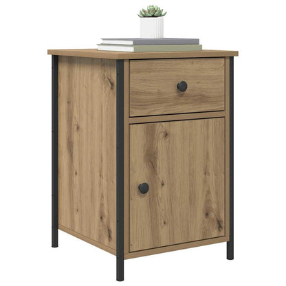 vidaXL Bedside Cabinet Artisan Oak 40 x 42 x 60 cm Engineered Wood 3